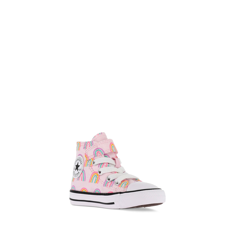 ALL STAR HI INFANT 1V RAINBOWS - PINK FOAM/GRAPE FIZZ/AMARILLO