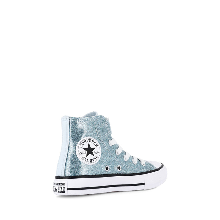 ALL STAR HI KIDS COATED GLITTER - WINTER SLAY/WHITE/BLACK