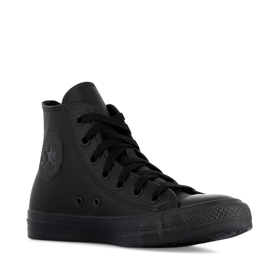 ALL STAR HI LEATHER - BLACK MONO