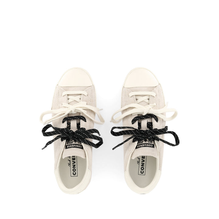 CHUCK LOW PRO - EGRET/EGRET/BLACK
