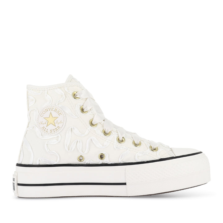 CT LIFT RIBBON LACE HI - VINTAGE WHITE/METALLIC LIGHT GOLD/BLACK