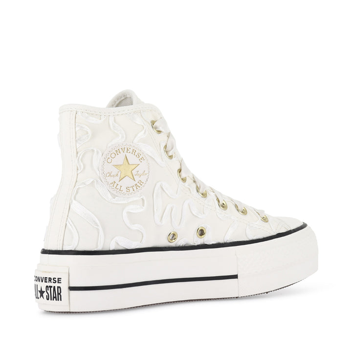 CT LIFT RIBBON LACE HI - VINTAGE WHITE/METALLIC LIGHT GOLD/BLACK