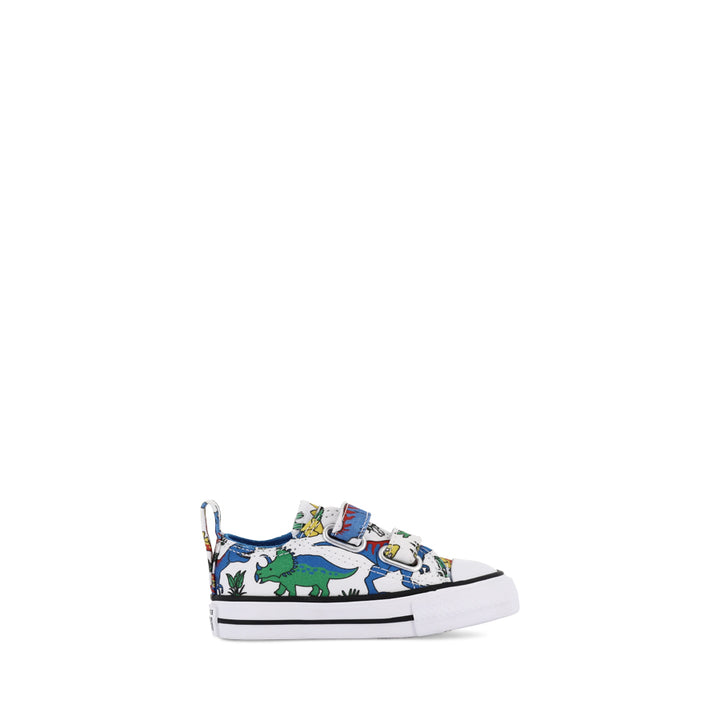 INFANT CT DINOCONS 2V LOW - WHITE/BLUE/ENAMEL RED
