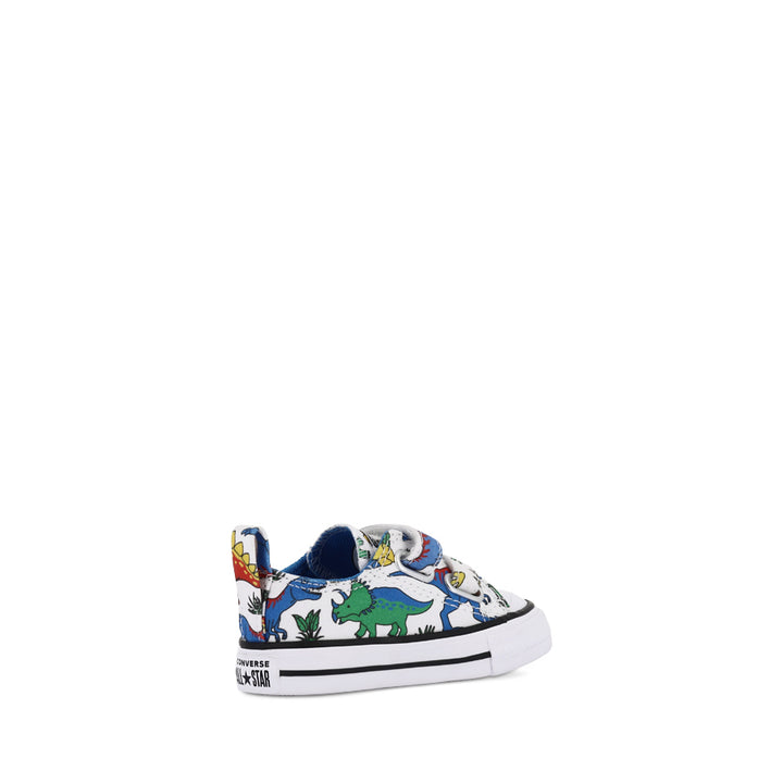 INFANT CT DINOCONS 2V LOW - WHITE/BLUE/ENAMEL RED