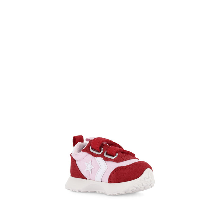INFANT OMEGA TRAINER LOW - NEW FOUND BLOOM/RED/VINTAGE WHITE