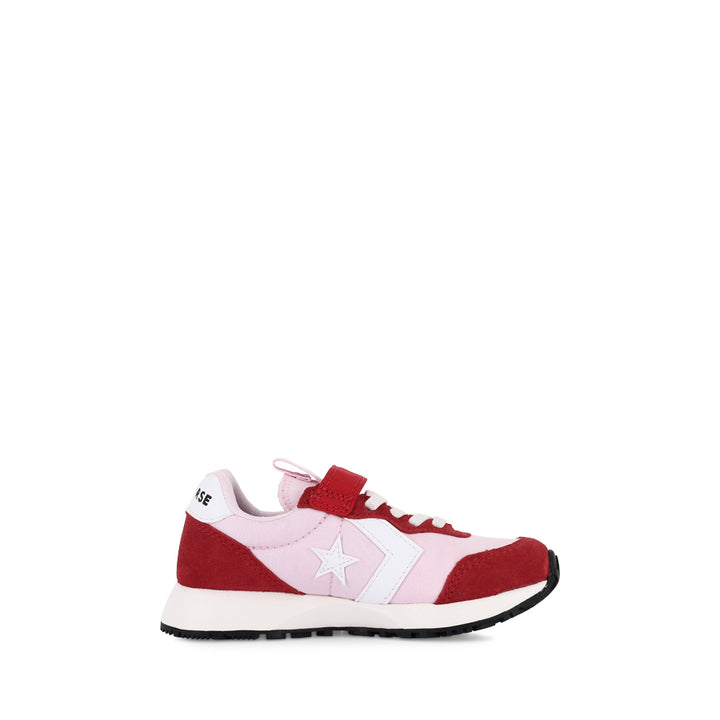 KID OMEGA TRAINER LOW - NEW FOUND BLOOM/RED/VINTAGE WHITE