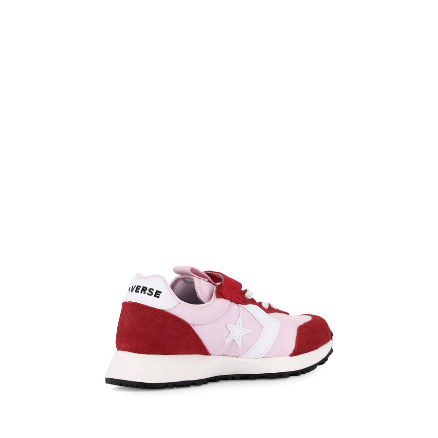 KID OMEGA TRAINER LOW - NEW FOUND BLOOM/RED/VINTAGE WHITE