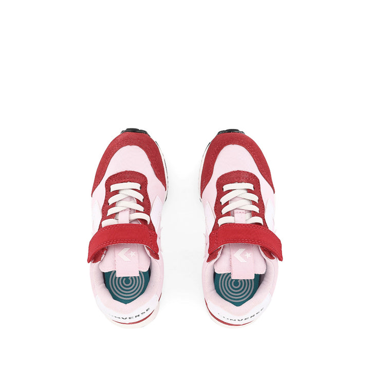 KID OMEGA TRAINER LOW - NEW FOUND BLOOM/RED/VINTAGE WHITE