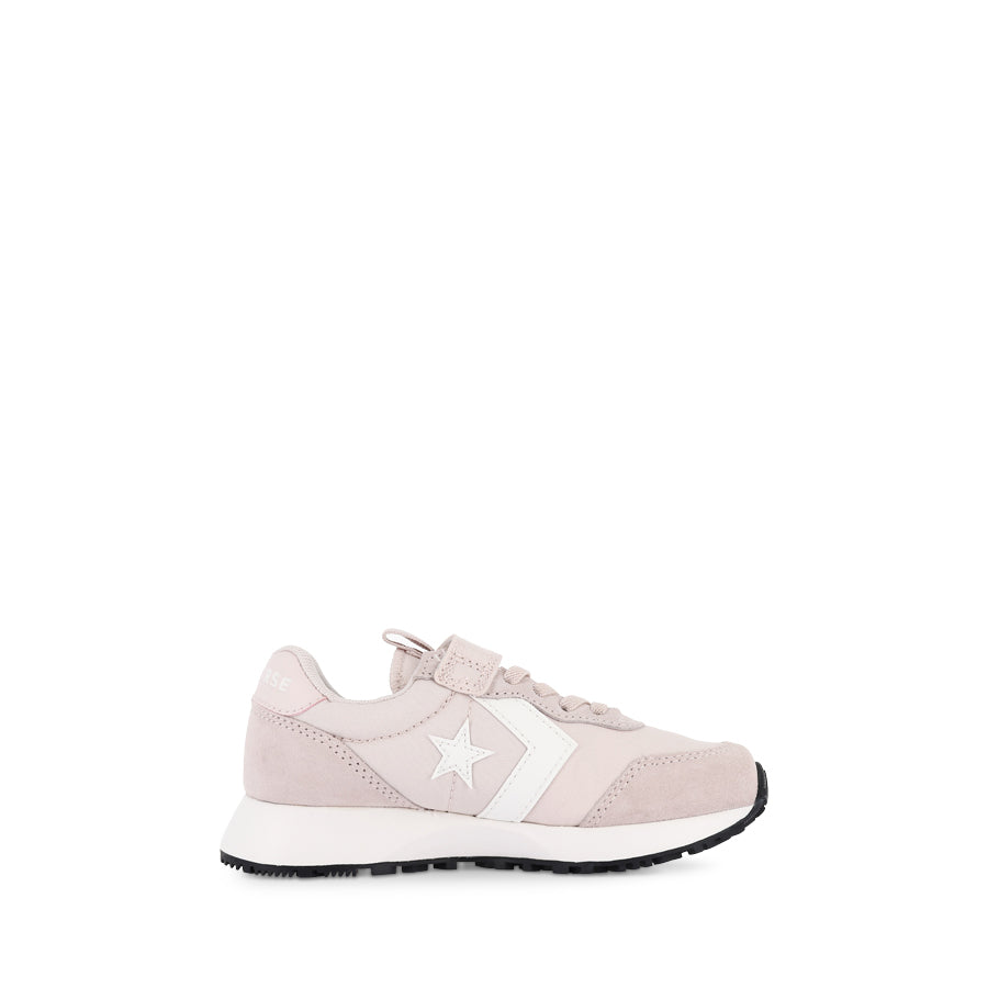 KID OMEGA TRAINER LOW - SHY FLAMINGO/VINTAGE WHITE
