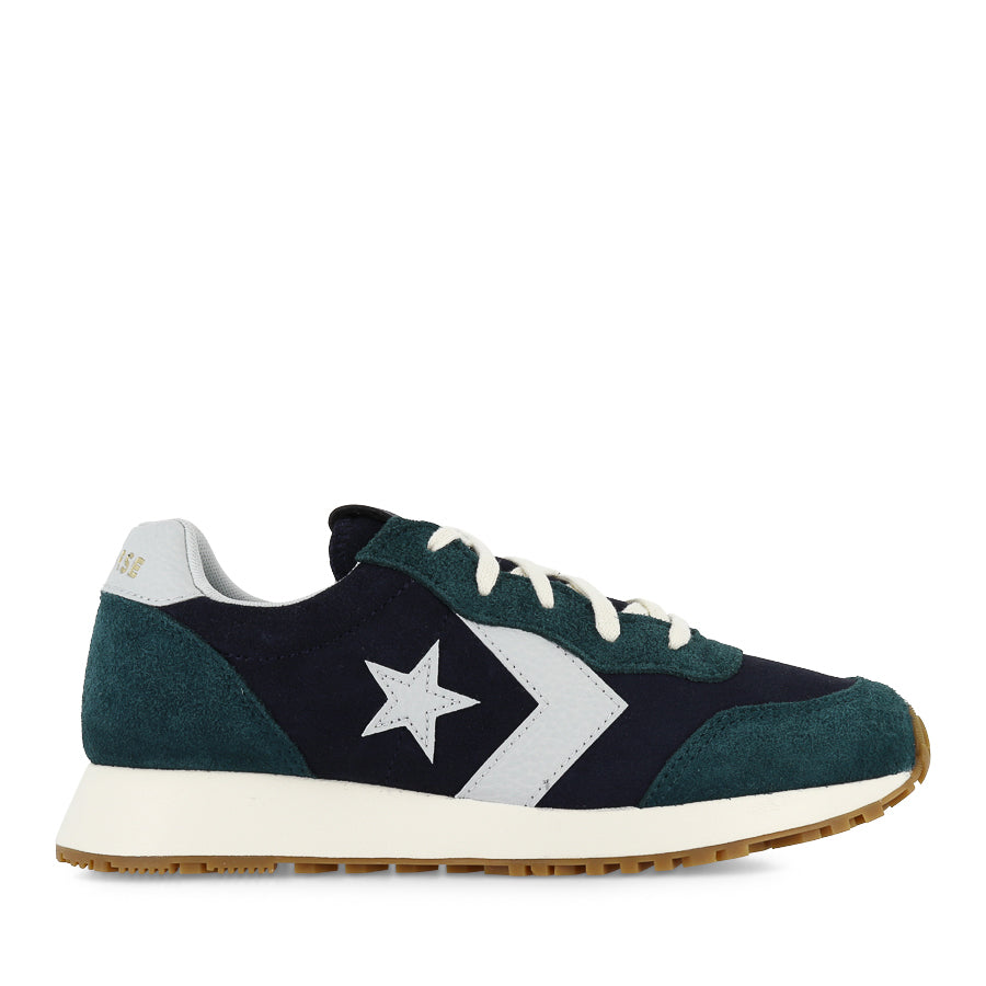 OMEGA TRAINER LOW - OBSIDIAN /DARKLY JADED /EGRET – Evans Shoes