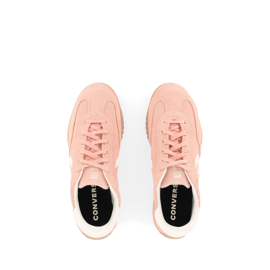 RUN STAR TRAINER LOW SUEDE - FLAMINGO FADE/EGRET/LIGHT BROWN