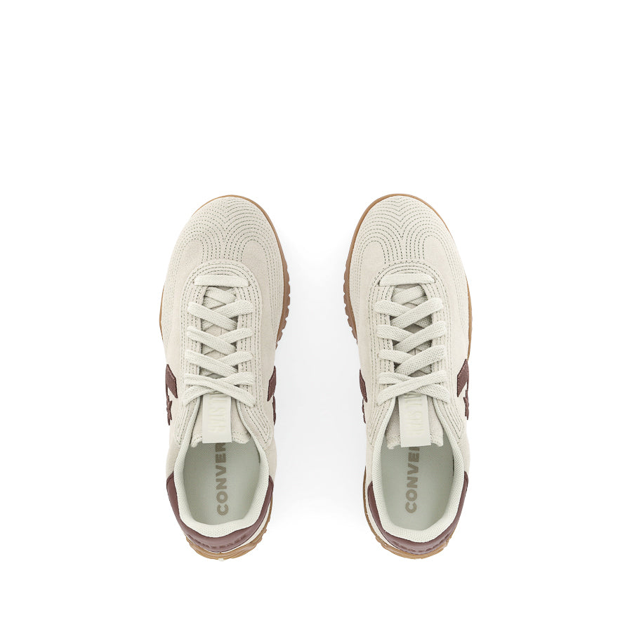 RUN STAR TRAINER LOW SUEDE - SAGE SMOKE/TWILIGHT BLUSH/GUM