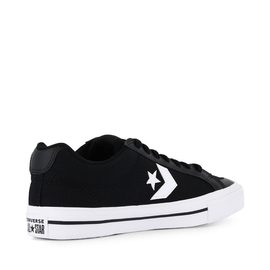 SPORT CASUAL LOW - BLACK/WHITE