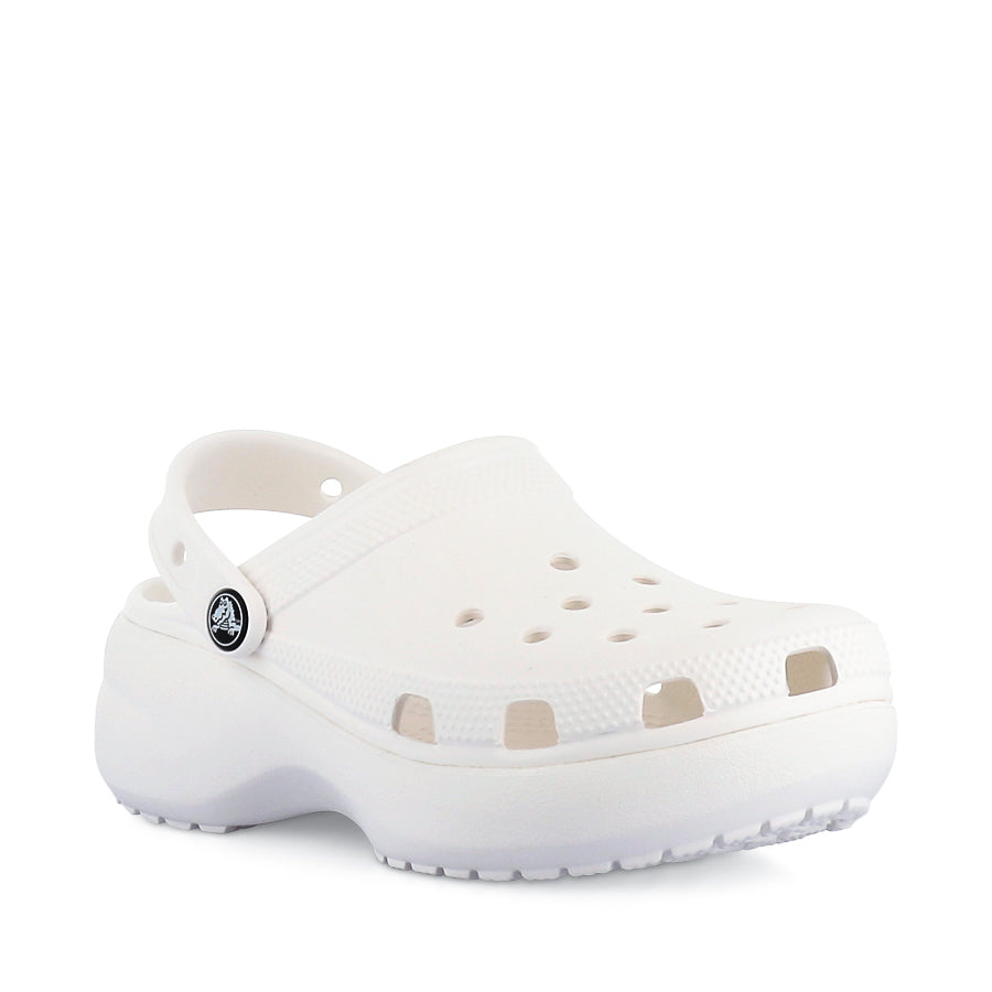 CLASSIC PLATFORM CLOG - WHITE