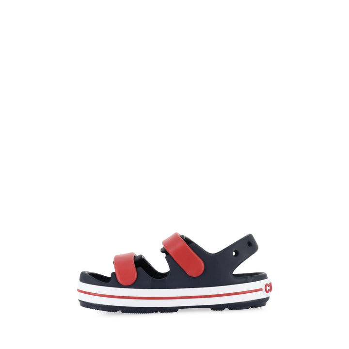 CROCBAND CRUSIER SANDAL KIDS - NAVY/VARSITY RED