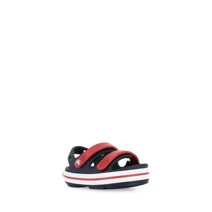 CROCBAND CRUSIER SANDAL TODDLER - NAVY/VARSITY RED