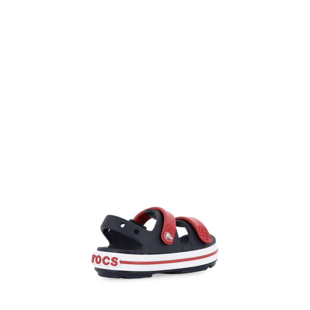 CROCBAND CRUSIER SANDAL TODDLER - NAVY/VARSITY RED