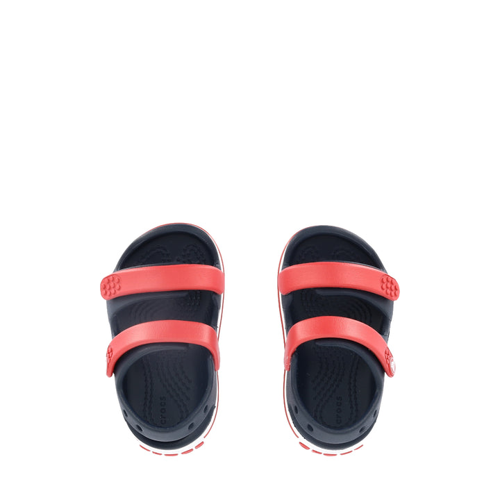 CROCBAND CRUSIER SANDAL TODDLER - NAVY/VARSITY RED