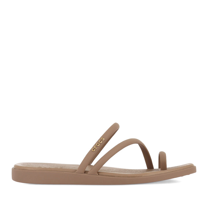 MIAMI TOE LOOP SANDAL - MILK CHOCOLATE