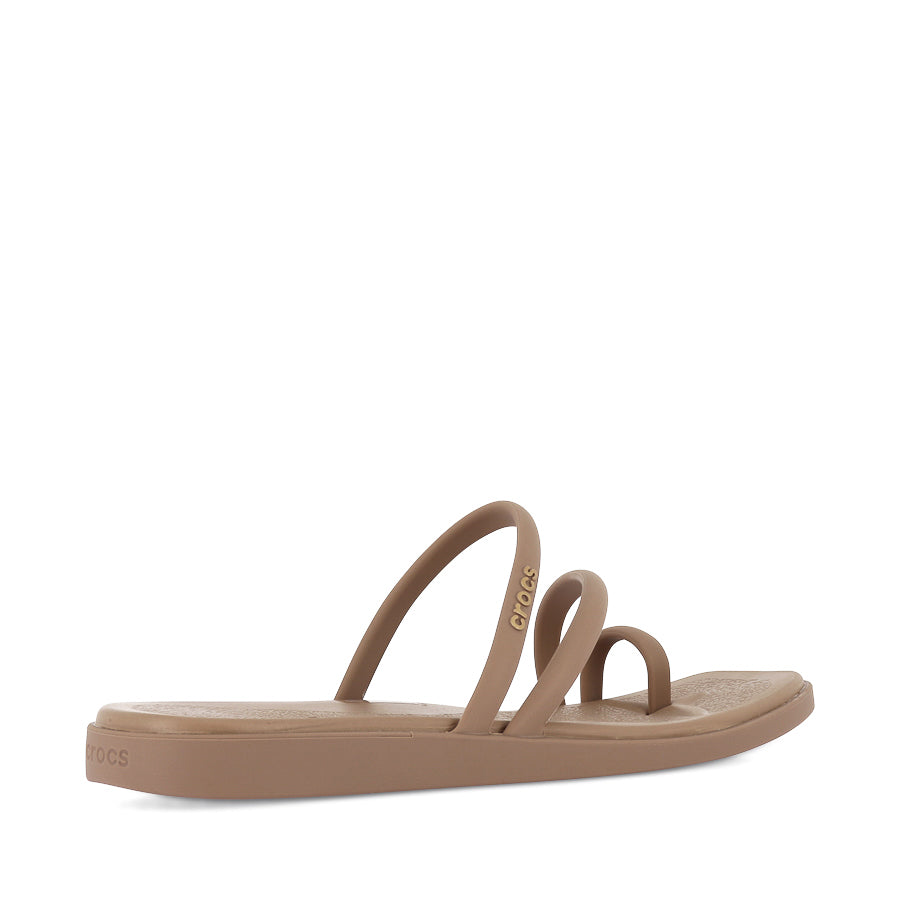MIAMI TOE LOOP SANDAL - MILK CHOCOLATE