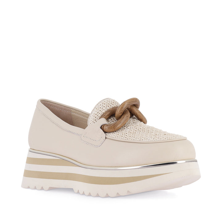 EGGEY - MILK IVORY LEATHER