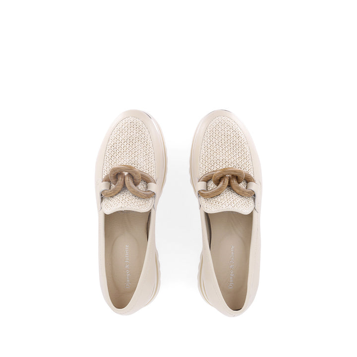 EGGEY - MILK IVORY LEATHER