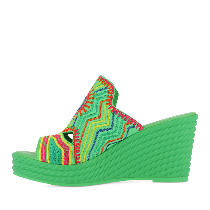 EILAM - LIME MULTI SUEDE