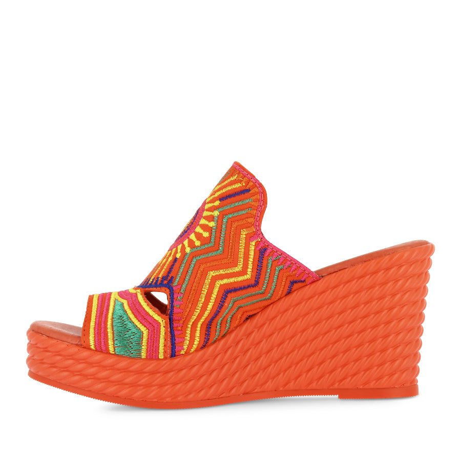 EILAM - ORANGE MULTI SUEDE