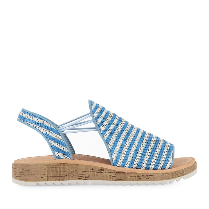 OARLISS - BLUE STRIPE RAFFIA
