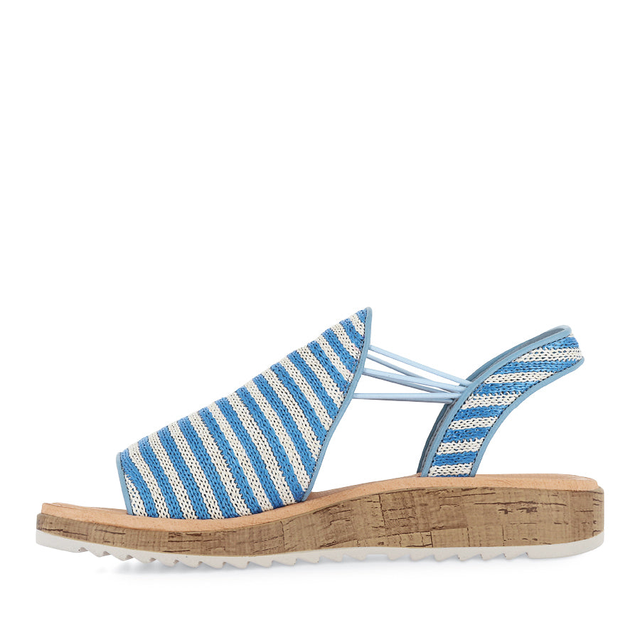 OARLISS - BLUE STRIPE RAFFIA