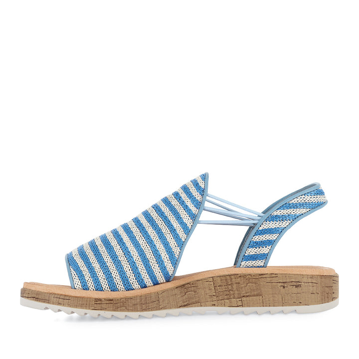 OARLISS - BLUE STRIPE RAFFIA