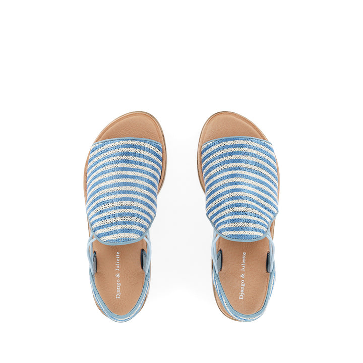 OARLISS - BLUE STRIPE RAFFIA