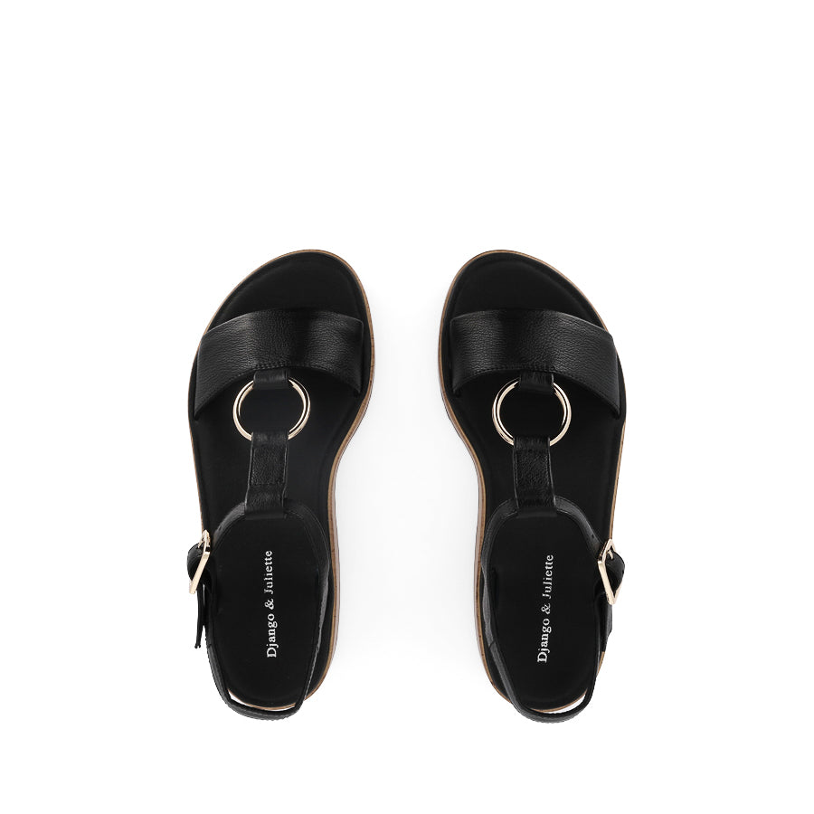 ONIGHTS - BLACK LEATHER BLACK SOLE