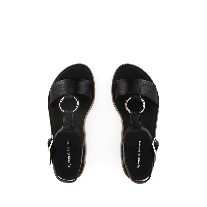 ONIGHTS - BLACK LEATHER BLACK SOLE