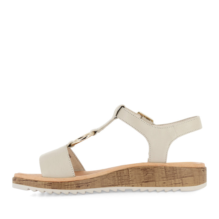 ONIGHTS - VANILLA LEATHER ALMOND SOLE