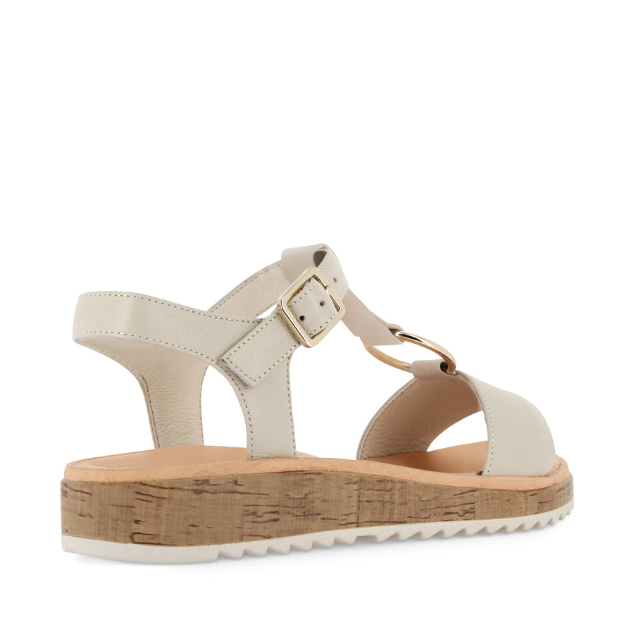 ONIGHTS - VANILLA LEATHER ALMOND SOLE