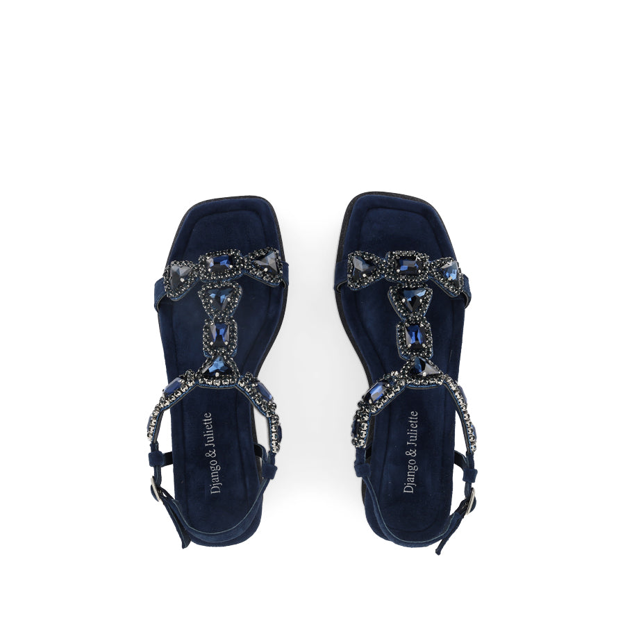 AREZZO NAVY SUEDE – Evans Shoes