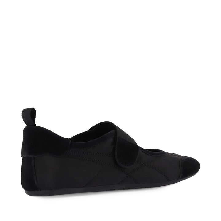 BRITAS - BLACK/SUEDE FABRIC