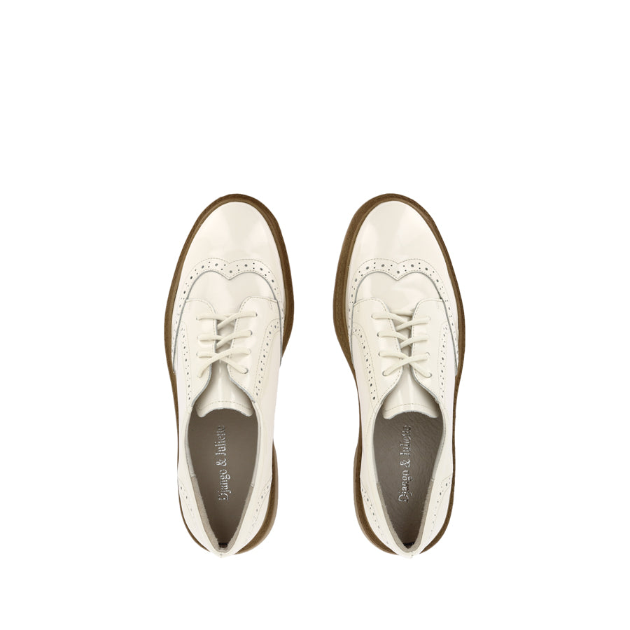 BRUMMEL - IVORY PATENT LEATHER