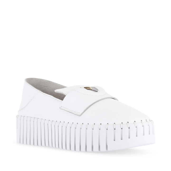 BURBANKS - WHITE WHITE LEATHER