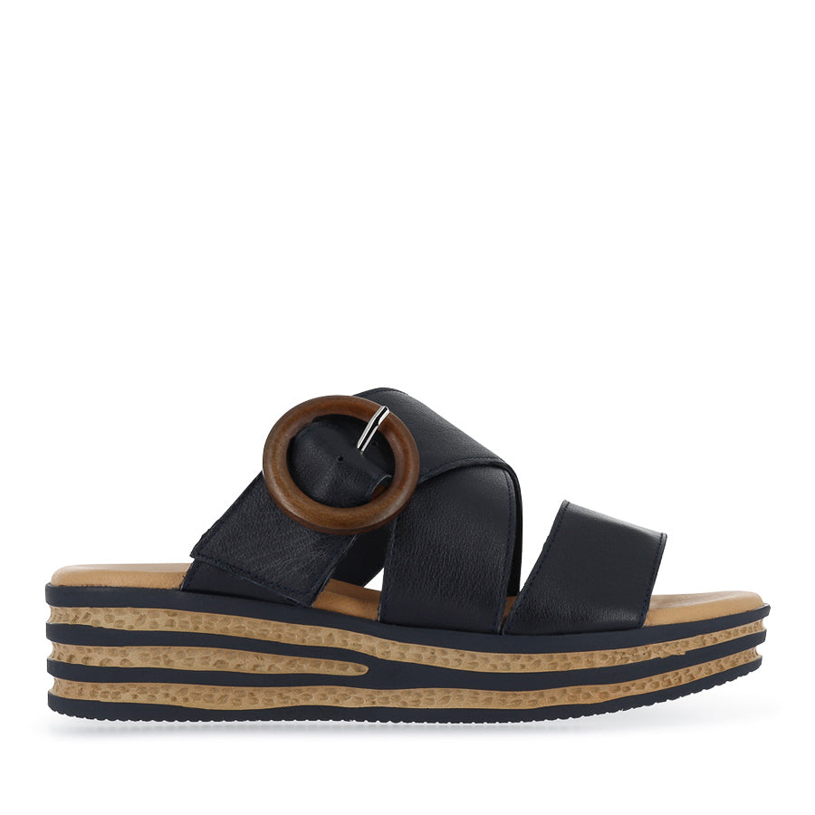 CHENOA - NAVY LEATHER