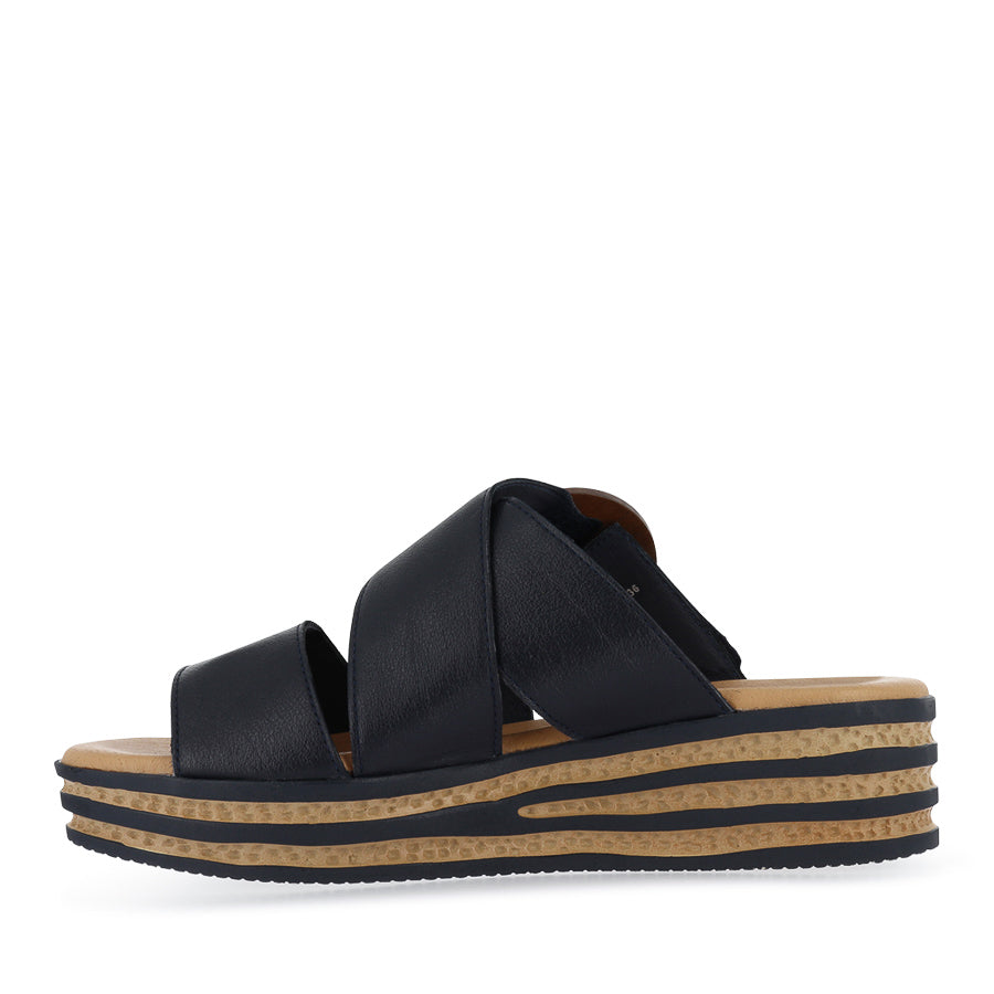 CHENOA - NAVY LEATHER