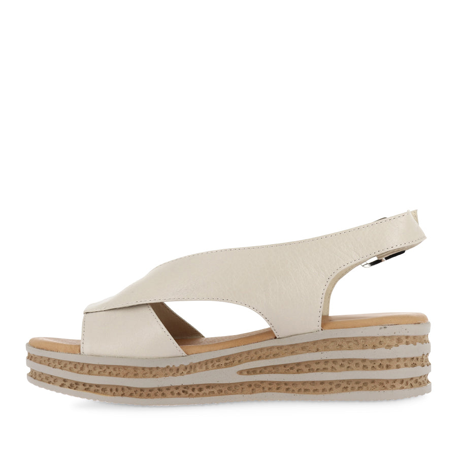 CHRISTA - ALMOND LEATHER