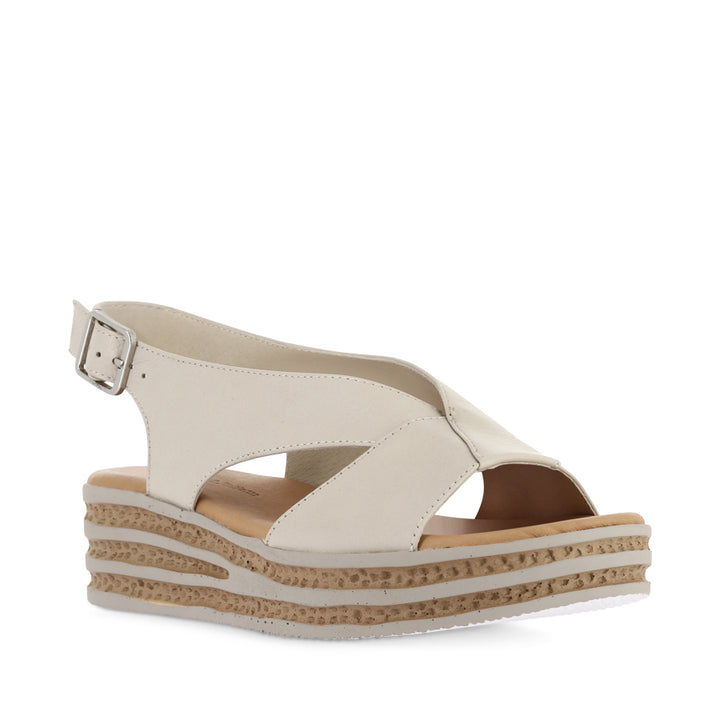 CHRISTA - ALMOND LEATHER