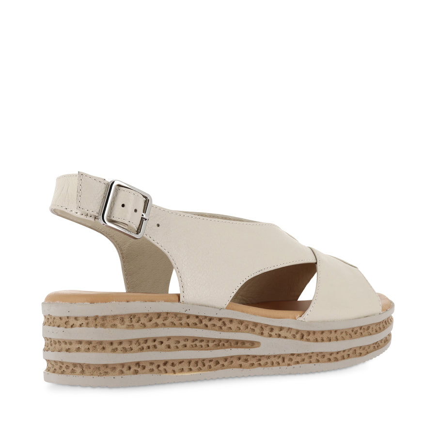 CHRISTA - ALMOND LEATHER