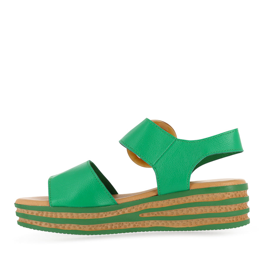 CUBBIE - BRIGHT EMERALD LEATHER