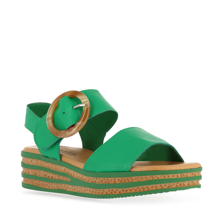CUBBIE - BRIGHT EMERALD LEATHER