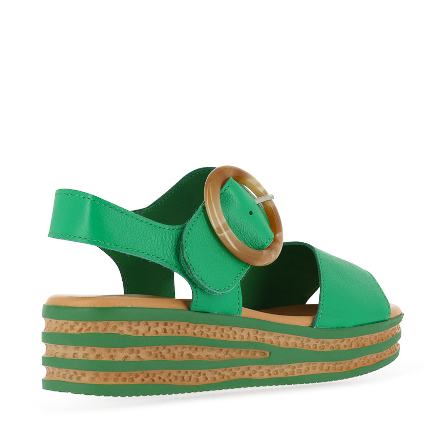 CUBBIE - BRIGHT EMERALD LEATHER