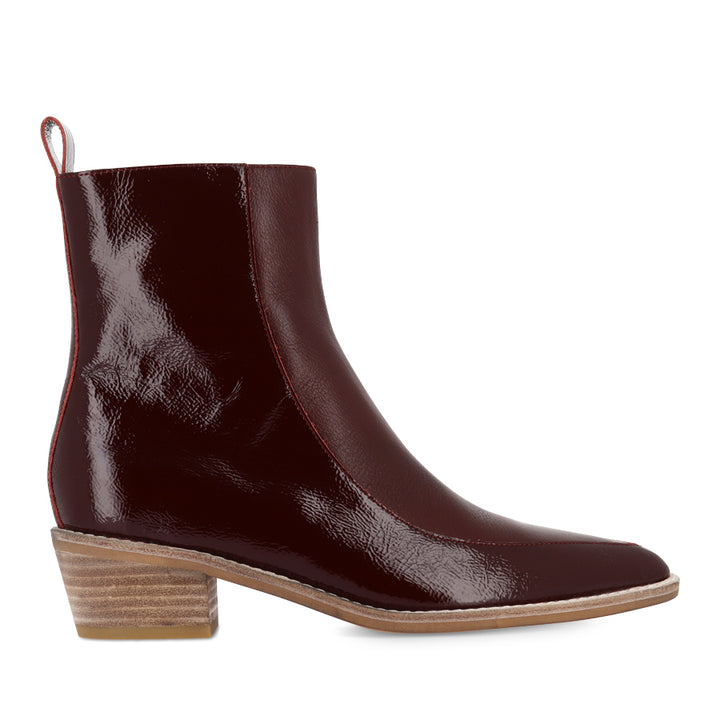 DENTAN - BURGUNDY BURGUNDY PATENT LEATHER