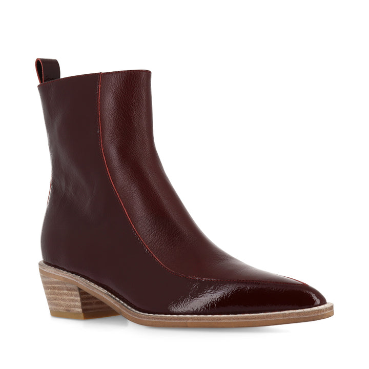 DENTAN - BURGUNDY BURGUNDY PATENT LEATHER